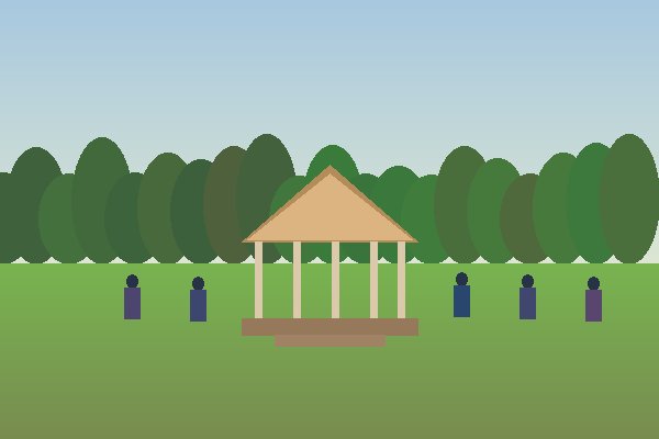 City park bandstand venue