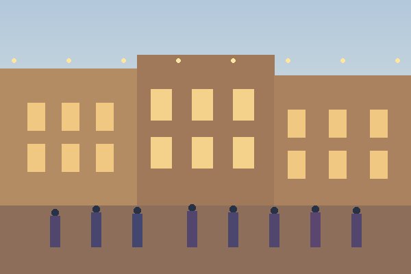 Town public square